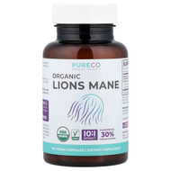 <img alt="Pure Co., Organic Lions Mane, 60 Vegan Capsules (500 mg per Capsule)" title="Pure Co., Organic Lions Mane, 60 Vegan Capsules (500 mg per Capsule),850006500291"
