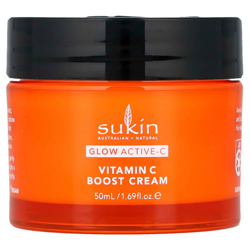 <img alt="Sukin, Glow Active-C, Vitamin C Boost Cream , 1.69 fl oz (50 ml)" title="Sukin, Glow Active-C, Vitamin C Boost Cream , 1.69 fl oz (50 ml),9327693011627"