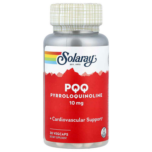 <img alt="Solaray, PQQ, Pyrroloquinoline, 10 mg, 30 VegCaps" title="Solaray, PQQ, Pyrroloquinoline, 10 mg, 30 VegCaps,076280527476"
