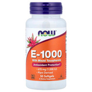 <img alt="Now Foods, E-1000 with Mixed Tocopherols, 670 mg (1,000 IU), 50 Softgels" title="Now Foods, E-1000 with Mixed Tocopherols, 670 mg (1,000 IU), 50 Softgels,733739009005"