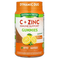 <img alt="Natures Truth, C + Zinc, Immune Support Gummies, Natural Lemon, 60 Vegan Gummies" title="Natures Truth, C + Zinc, Immune Support Gummies, Natural Lemon, 60 Vegan Gummies,840093114679"