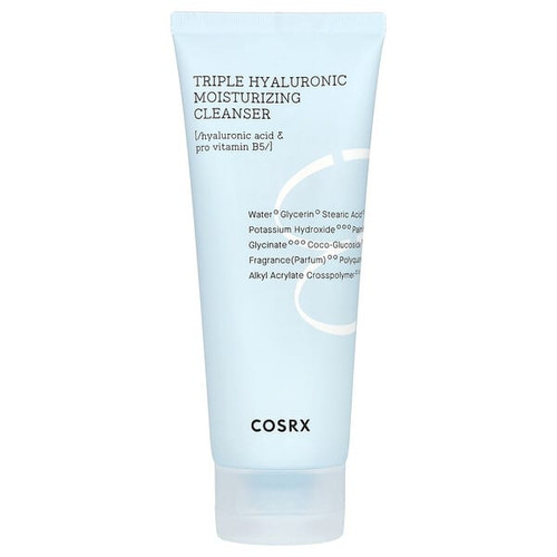 <img alt="CosRx, Triple Hyaluronic Moisturizing Cleanser, 5.07 fl oz (150 ml)" title="CosRx, Triple Hyaluronic Moisturizing Cleanser, 5.07 fl oz (150 ml),8809598451926"