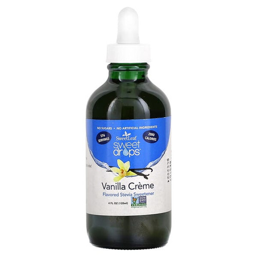 <img alt="SweetLeaf Stevia, Sweet Drops, Vanilla Creme, 4 fl oz (120 ml)" title="SweetLeaf Stevia, Sweet Drops, Vanilla Creme, 4 fl oz (120 ml),716123124195"