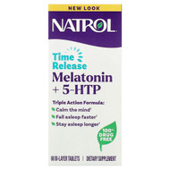 <img alt="Natrol, Melatonin + 5-HTP, Time Release, 60 Bi-Layer Tablets" title="Natrol, Melatonin + 5-HTP, Time Release, 60 Bi-Layer Tablets,047469072292"