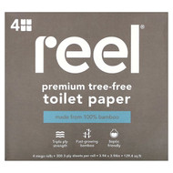<img alt="Reel, Premium Tree-Free Toilet Paper, 4 Mega Rolls" title="Reel, Premium Tree-Free Toilet Paper, 4 Mega Rolls,860007660405"