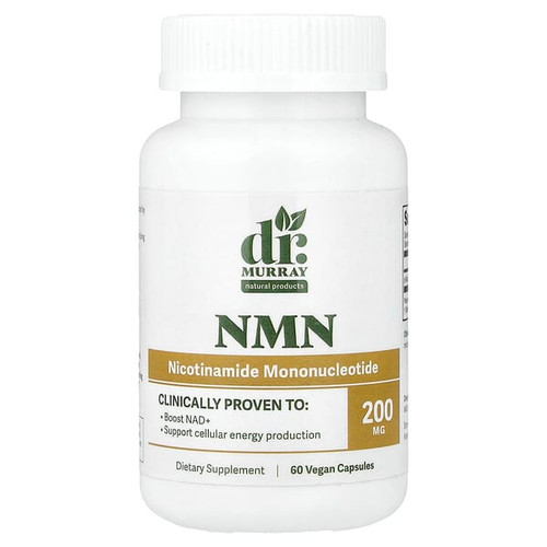 <img alt="Dr. Murrays, NMN, 200 mg, 60 Vegan Capsules" title="Dr. Murrays, NMN, 200 mg, 60 Vegan Capsules,850010353456"