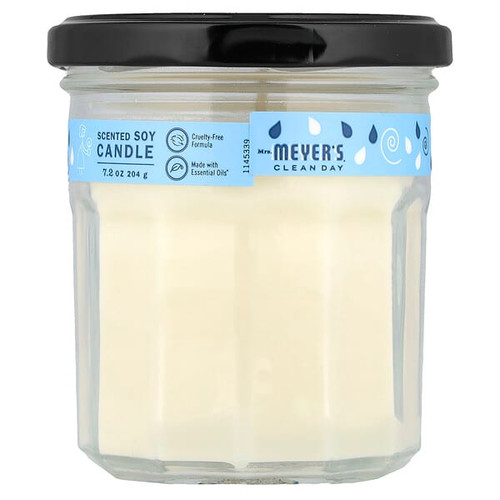 <img alt="Mrs. Meyers Clean Day, Scented Soy Candle, Rain Water, 7.2 oz (204 g)" title="Mrs. Meyers Clean Day, Scented Soy Candle, Rain Water, 7.2 oz (204 g),808124117037"
