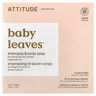 <img alt="ATTITUDE, Baby Leaves, Shampoo & Body Bar Soap, Unscented, 3 oz (85 g)" title="ATTITUDE, Baby Leaves, Shampoo & Body Bar Soap, Unscented, 3 oz (85 g),626232182408"