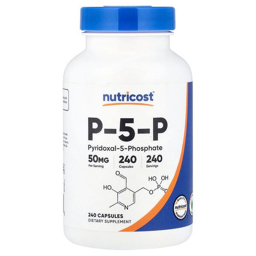<img alt="Nutricost, P-5-P, 240 Capsules" title="Nutricost, P-5-P, 240 Capsules,810014672229"
