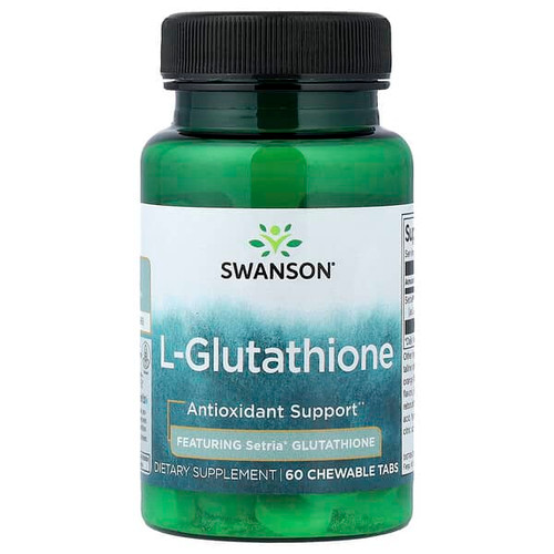 <img alt="Swanson Vitamins, L-Glutathione, 60 Chewable Tabs (50 mg per Tablet)" title="Swanson Vitamins, L-Glutathione, 60 Chewable Tabs (50 mg per Tablet),087614029733"