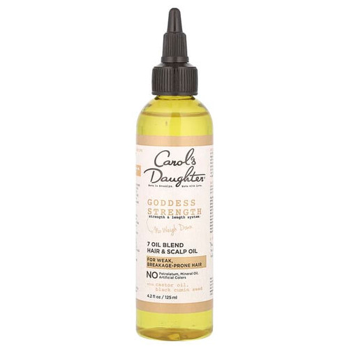 <img alt="Carols Daughter, Goddess Strength, 7 Oil Blend, Hair & Scalp Oil, Weak, Breakage-Prone Hair, 4.2 fl oz (125 ml)" title="Carols Daughter, Goddess Strength, 7 Oil Blend, Hair & Scalp Oil, Weak, Breakage-Prone Hair, 4.2 fl oz (125 ml),820645006614"