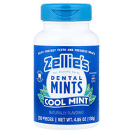 <img alt="Zellies, Dental Mints, Cool Mint, 250 Pieces" title="Zellies, Dental Mints, Cool Mint, 250 Pieces,851278001004"