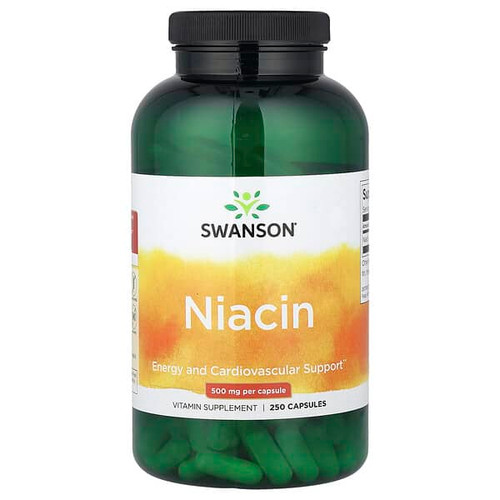 <img alt="Swanson Vitamins, Niacin, 500 mg, 250 Capsules" title="Swanson Vitamins, Niacin, 500 mg, 250 Capsules,087614010472"
