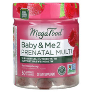 <img alt="MegaFood, Baby & Me 2, Prenatal Multi, Red Raspberry, 60 Gummies" title="MegaFood, Baby & Me 2, Prenatal Multi, Red Raspberry, 60 Gummies,051494104378"
