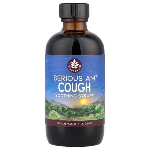 <img alt="WishGarden Herbs, Serious AM Cough, Soothing Syrup, 4 fl oz (120 ml)" title="WishGarden Herbs, Serious AM Cough, Soothing Syrup, 4 fl oz (120 ml),656490049748"