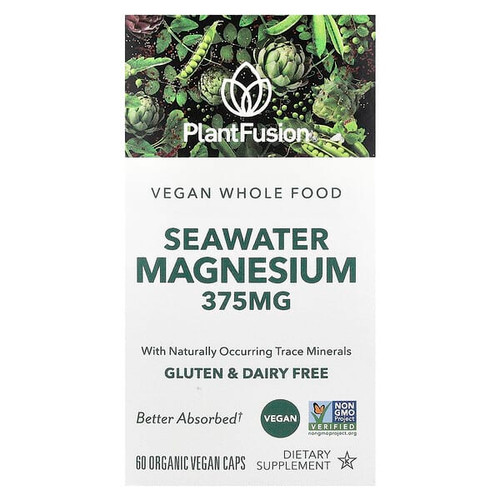 <img alt="PlantFusion, Vegan SeaWater Magnesium, 60 Organic Vegan Caps" title="PlantFusion, Vegan SeaWater Magnesium, 60 Organic Vegan Caps,840052401147"