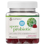 <img alt="Youtheory, Spore Probiotic Gummies, Raspberry, 60 Gummies" title="Youtheory, Spore Probiotic Gummies, Raspberry, 60 Gummies,850021920722"