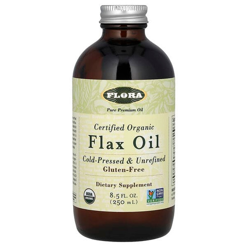 <img alt="Flora, Certified Organic Flax Oil, 8.5 fl oz (250 ml)" title="Flora, Certified Organic Flax Oil, 8.5 fl oz (250 ml),061998679005"