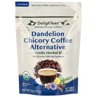 <img alt="DelighTeas, Ayurvedic Herbal Blend, Dandelion Chicory Coffee Alternative, Caffeine Free, 6 oz (170 g)" title="DelighTeas, Ayurvedic Herbal Blend, Dandelion Chicory Coffee Alternative, Caffeine Free, 6 oz (170 g),651281998854"