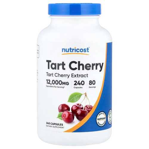 <img alt="Nutricost, Tart Cherry, 240 Capsules (400 mg per Capsule)" title="Nutricost, Tart Cherry, 240 Capsules (400 mg per Capsule),810139576433"