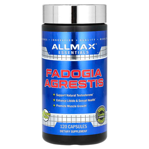 <img alt="ALLMAX, Essentials, Fadogia Agrestis, 325 mg , 120 Capsules" title="ALLMAX, Essentials, Fadogia Agrestis, 325 mg , 120 Capsules,665553230115"