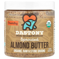 <img alt="Dastony, Sprouted Almond Butter, Crunchy, 8 oz (227 g)" title="Dastony, Sprouted Almond Butter, Crunchy, 8 oz (227 g),850020805655"