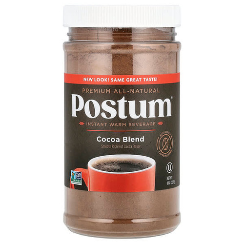 <img alt="Postum, Instant Warm Beverage, Cocoa Blend, Caffeine Free, 8 oz (227 g)" title="Postum, Instant Warm Beverage, Cocoa Blend, Caffeine Free, 8 oz (227 g),865143000047"