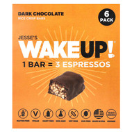 <img alt="Jesses WAKEUP, Rice Crisp Bars, Dark Chocolate, 6 Pack, 1.13 oz (32 g)" title="Jesses WAKEUP, Rice Crisp Bars, Dark Chocolate, 6 Pack, 1.13 oz (32 g),860009839021"