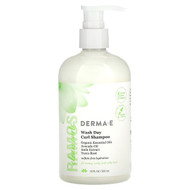 <img alt="DERMA E, Ramos Clean Curls, Wash Day Curl Shampoo, For Wavy, Curly and Coily Hair, 12 fl oz (355 ml)" title="DERMA E, Ramos Clean Curls, Wash Day Curl Shampoo, For Wavy, Curly and Coily Hair, 12 fl oz (355 ml),030985063509"