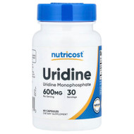 <img alt="Nutricost, Uridine, 60 Capsules (300 mg per Capsule)" title="Nutricost, Uridine, 60 Capsules (300 mg per Capsule),810139575313"