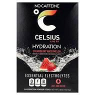 <img alt="Celsius, Live Fit, Hydration, Essential Electrolytes, No Caffeine, Strawberry Watermelon, 14 Hydration Powder Sticks, 0.26 oz (7.28 g) Each" title="Celsius, Live Fit, Hydration, Essential Electrolytes, No Caffeine, Strawberry Watermelon, 14 Hydration Powder Sticks, 0.26 oz (7.28 g) Each,889392002102"