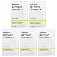 <img alt="Genabelle, Glutathione Brightening Ampoule Beauty Mask, 5 Sheets, 0.84 fl oz (25 ml) Each" title="Genabelle, Glutathione Brightening Ampoule Beauty Mask, 5 Sheets, 0.84 fl oz (25 ml) Each,8809743543643"