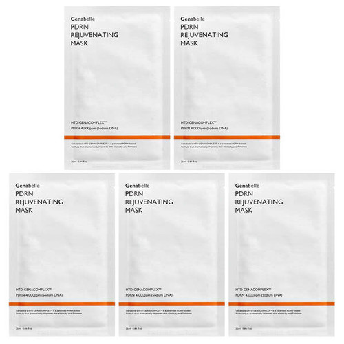 <img alt="Genabelle, PDRN Rejuvenating Beauty Mask, 5 Sheets, 0.84 fl oz (25 ml) Each" title="Genabelle, PDRN Rejuvenating Beauty Mask, 5 Sheets, 0.84 fl oz (25 ml) Each,8809743541243"