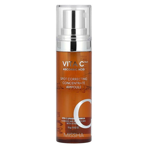 <img alt="Missha, Vita C Plus, Spot Correcting Concentrate Ampoule, 0.52 oz (15 g)" title="Missha, Vita C Plus, Spot Correcting Concentrate Ampoule, 0.52 oz (15 g),8809643523455"