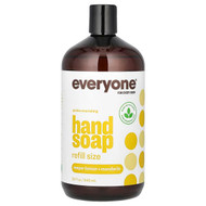 <img alt="Everyone, Hand Soap, Refill Size, Meyer Lemon + Mandarin, 32 fl oz (946 ml)" title="Everyone, Hand Soap, Refill Size, Meyer Lemon + Mandarin, 32 fl oz (946 ml),636874230863"
