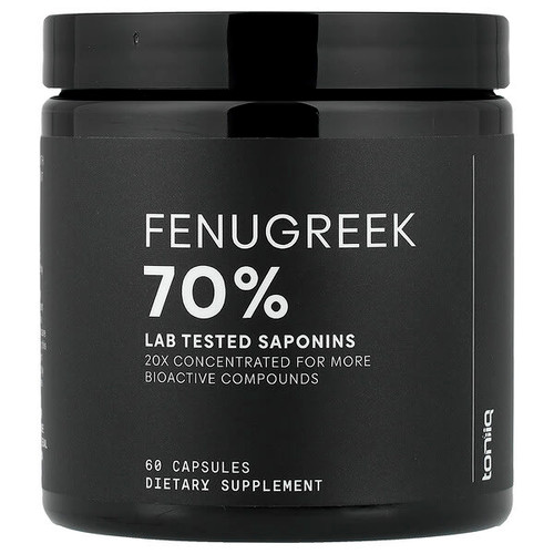 <img alt="Toniiq, Fenugreek 70%,  60 Capsules" title="Toniiq, Fenugreek 70%,  60 Capsules,850061389428"