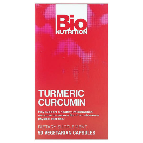 <img alt="Bio Nutrition, Turmeric Curcumin, 50 Vegetarian Capsules" title="Bio Nutrition, Turmeric Curcumin, 50 Vegetarian Capsules,854936003471"