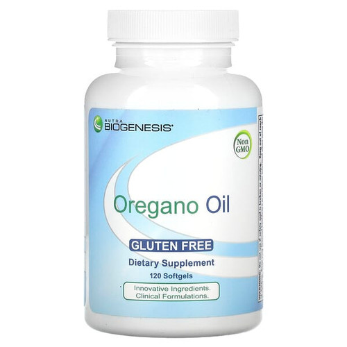 <img alt="Nutra BioGenesis, Oregano Oil, 57 mg, 120 Softgels" title="Nutra BioGenesis, Oregano Oil, 57 mg, 120 Softgels,812806102624"
