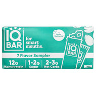 <img alt="IQBAR, Plant Protein Bar, 7 Flavor Sampler, 7 Bars, 1.6 oz (45 g) Each" title="IQBAR, Plant Protein Bar, 7 Flavor Sampler, 7 Bars, 1.6 oz (45 g) Each,850004554210"