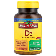 <img alt="Nature Made, Vitamin D3, 25 mcg (1000 IU), 300 Tablets" title="Nature Made, Vitamin D3, 25 mcg (1000 IU), 300 Tablets,031604026837"