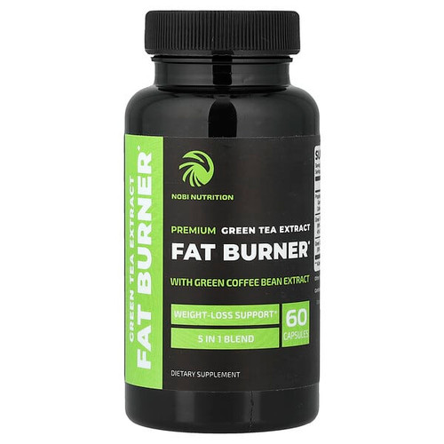 <img alt="Nobi Nutrition, Fat Burner, Premium Green Tea Extract, 60 Capsules" title="Nobi Nutrition, Fat Burner, Premium Green Tea Extract, 60 Capsules,850018274029"