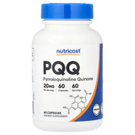 <img alt="Nutricost, PQQ, 20 mg, 60 Capsules" title="Nutricost, PQQ, 20 mg, 60 Capsules,810139572275"
