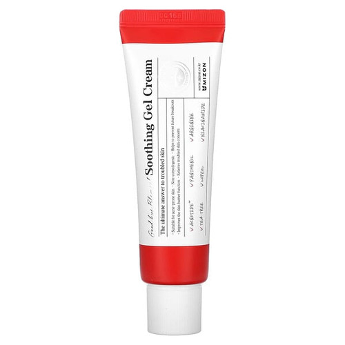 <img alt="Mizon, Good Bye Blemish, Soothing Gel Cream, 1.85 fl oz (55 ml)" title="Mizon, Good Bye Blemish, Soothing Gel Cream, 1.85 fl oz (55 ml),8809663753498"