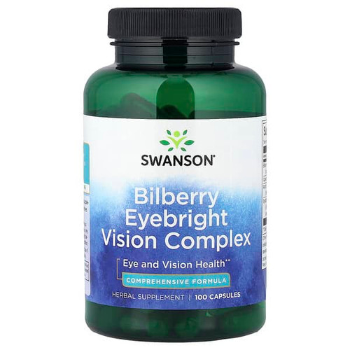 <img alt="Swanson Vitamins, Bilberry Eyebright Vision Complex, 100 Capsules" title="Swanson Vitamins, Bilberry Eyebright Vision Complex, 100 Capsules,087614110578"