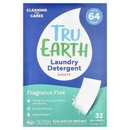 <img alt="Tru Earth, Laundry Detergent Sheets, Fragrance Free, 32 Eco-Strips" title="Tru Earth, Laundry Detergent Sheets, Fragrance Free, 32 Eco-Strips,899962000018"