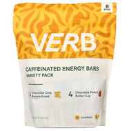 <img alt="Verb Energy, Caffeinated Energy Bars, Variety Pack, 8 Bars, 0.92 oz (26 g) Each" title="Verb Energy, Caffeinated Energy Bars, Variety Pack, 8 Bars, 0.92 oz (26 g) Each,850043221654"