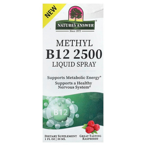 <img alt="Natures Answer, Methyl B12 2500 Liquid Spray, Raspberry, 1 fl oz (30 ml)" title="Natures Answer, Methyl B12 2500 Liquid Spray, Raspberry, 1 fl oz (30 ml),083000261060"