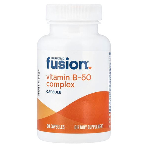<img alt="Bariatric Fusion, Vitamin B-50 Complex, 90 Capsules" title="Bariatric Fusion, Vitamin B-50 Complex, 90 Capsules,894603002628"