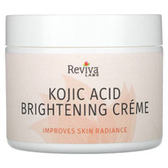 <img alt="Reviva Labs, Kojic Acid Brightening Creme, 2 oz (55 g)" title="Reviva Labs, Kojic Acid Brightening Creme, 2 oz (55 g),087992115868"