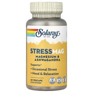 <img alt="Solaray, StressMag, Magnesium & Ashwagandha, 60 VegCaps" title="Solaray, StressMag, Magnesium & Ashwagandha, 60 VegCaps,076280615579"